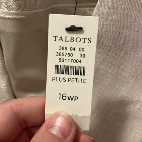 Talbots Cream Blazer - Picture 4 of 4